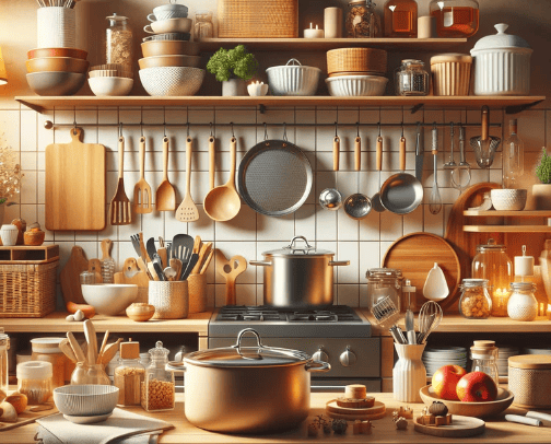 Your Must-Have Kitchen Items & Utensils cover photo collage
