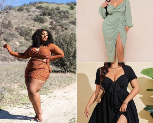 Curvy and fabulously 😍 cover photo collage