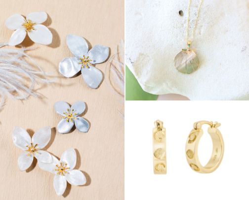 beachy jewerlry cover photo collage