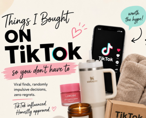 Things I bought on Tik Tok worth the purchase! cover photo collage