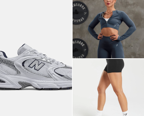 Gym essentials 🏋️‍♀️ cover photo collage