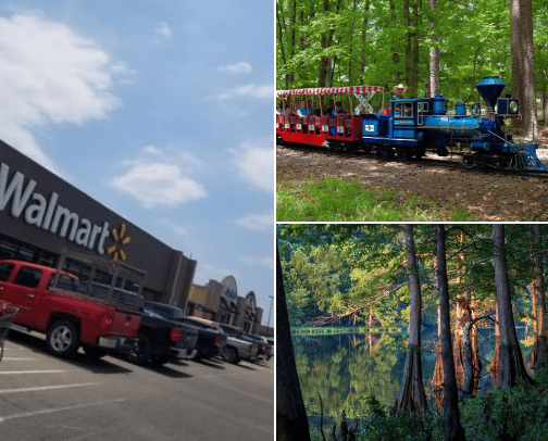 Broken Bow/Beavers Bend Oklahoma Favorite Things To Do cover photo collage