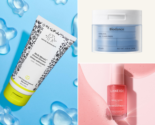 Sunday Reset Skincare cover photo collage
