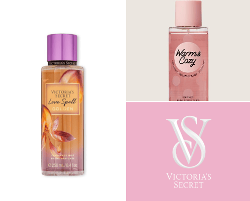 Victoria's Secret goodies cover photo collage