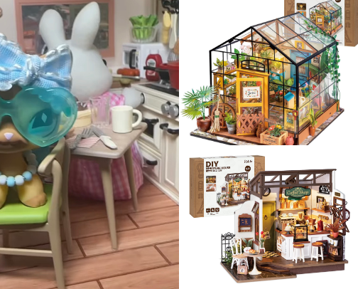 Crafting Doll house gifts! cover photo collage