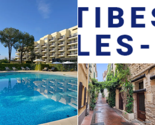Old-Town Wanders, Historic Forts & Relaxed Riviera Stays Antibes, France cover photo collage