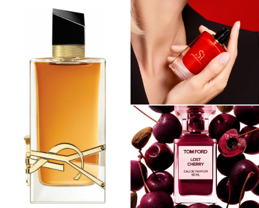 perfumes cover photo collage