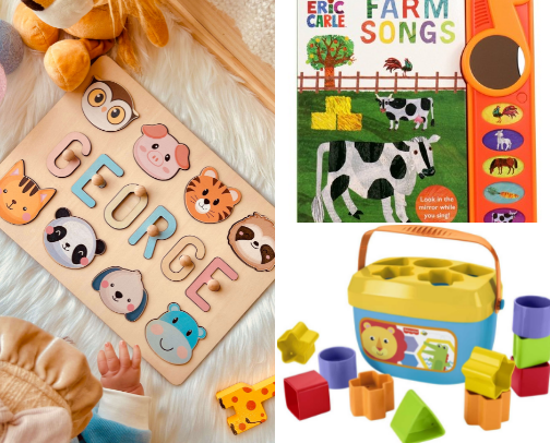 Christmas for 1year olds cover photo collage