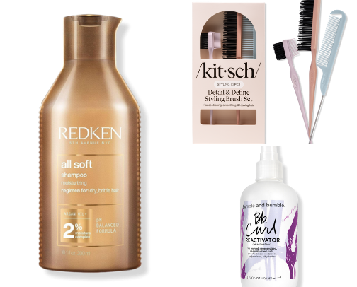 Hair care products I swear by cover photo collage
