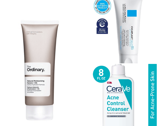 bye bye acne cover photo collage