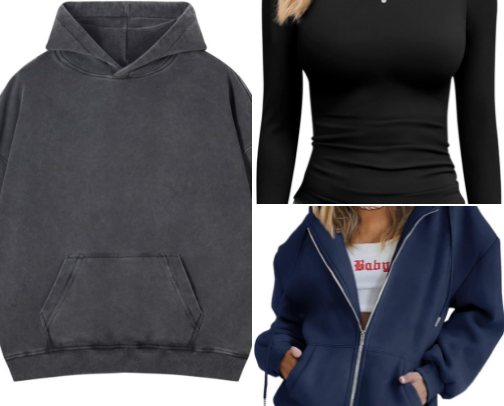 Essential Tops, Hoodies & Jackets cover photo collage