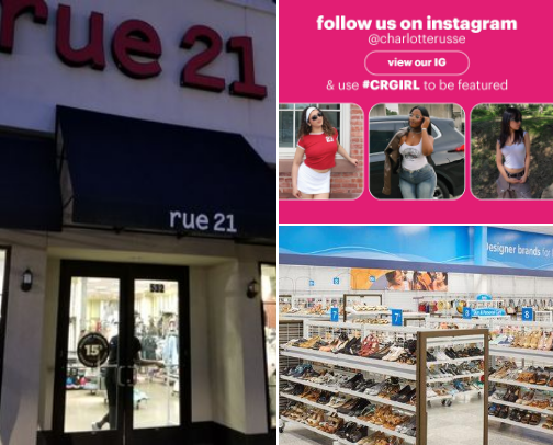 Shopping cover photo collage