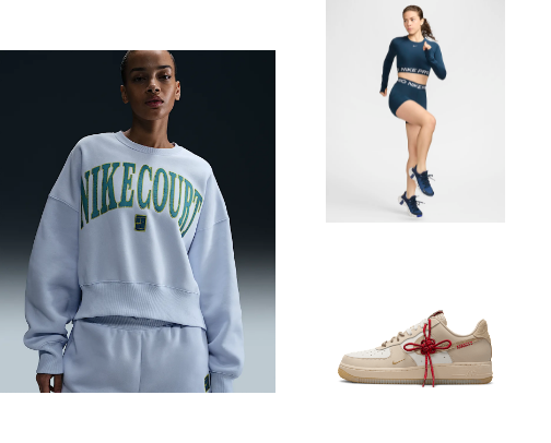 On the Move with Nike 🔆 cover photo collage