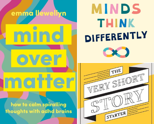 books for adhd brains cover photo collage