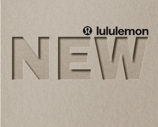 Just Dropped: Lululemon – Feels urgent and exciting. cover photo collage