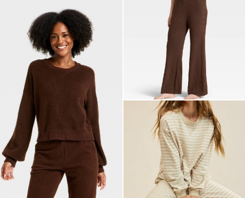 Comfies and pjs cover photo collage