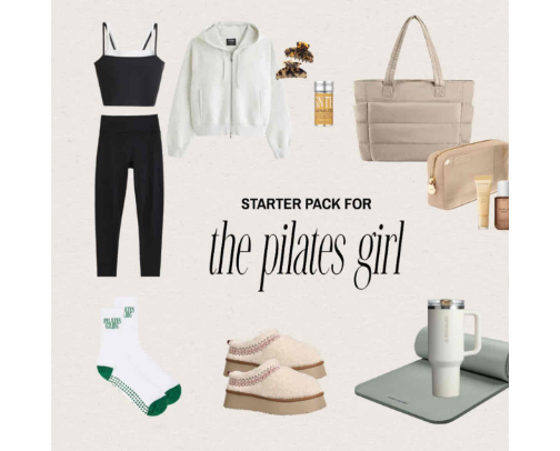 Starter Pack For the Pilates girl!! 🎀 cover photo collage