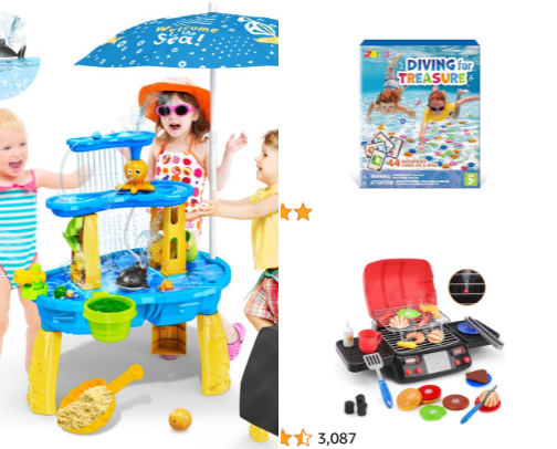 Top Toys Summer 2025 cover photo collage