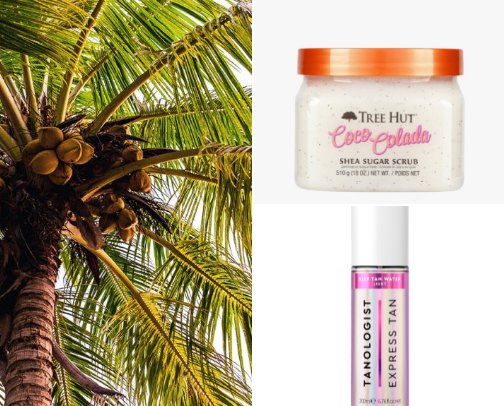 Self tan cover photo collage