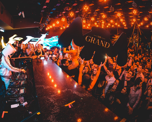 Going out clothes- college town bars cover photo collage