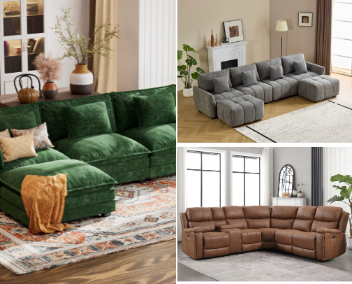 Cutest Wayfair furniture and home decor with 4⭐️or more cover photo collage