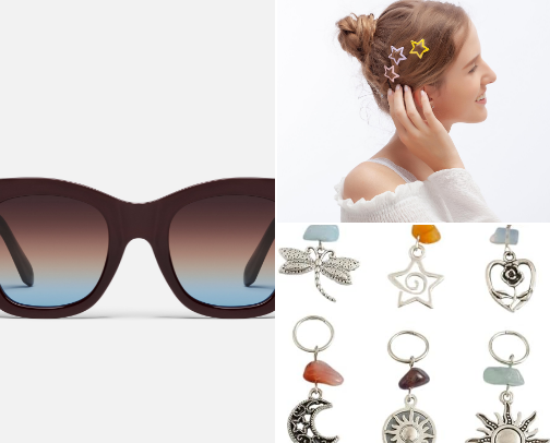 My favorite accessories list cover photo collage