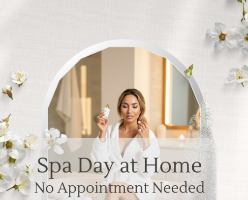 Self-Care Favorites: At-Home Spa Day cover photo collage