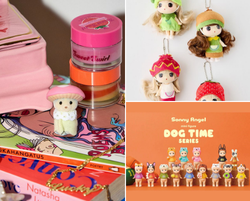 whimsical blind bag collectibles 🌷 cover photo collage