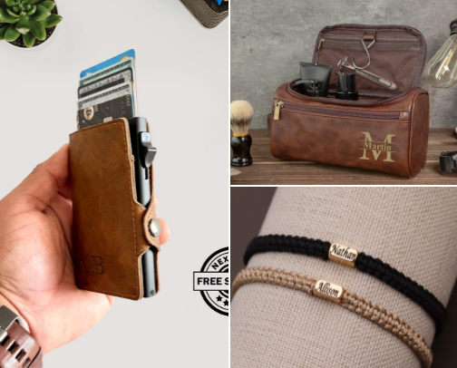Boyfriend gift guide cover photo collage