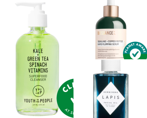 Sustainable & Clean Beauty Essentials for Everyday Radiance cover photo collage