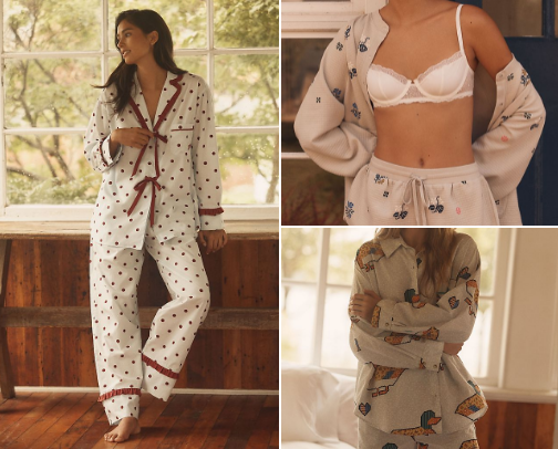 Pajamas & Loungewear cover photo collage
