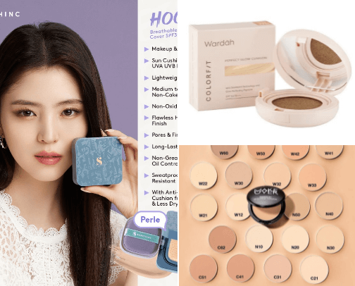 Cushion in Action cover photo collage