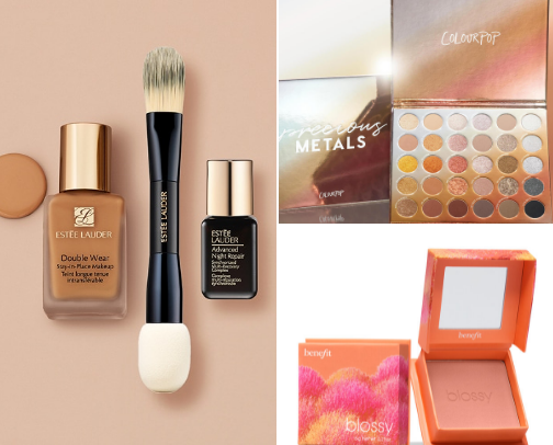 My Favorite Makeup Products cover photo collage