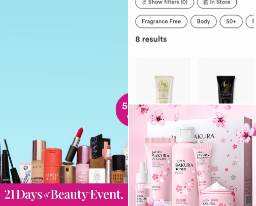 Ulta cover photo collage