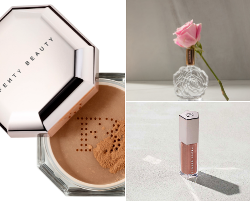 Easy makeup and affordable perfume scents cover photo collage
