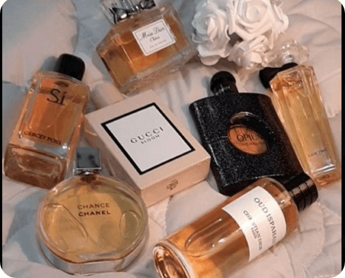 Perfumes cover photo collage