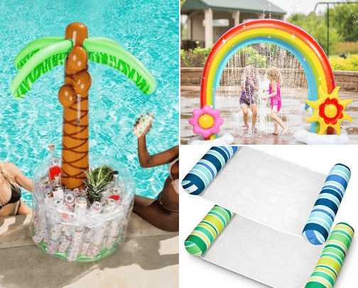 Summer needs for the family cover photo collage