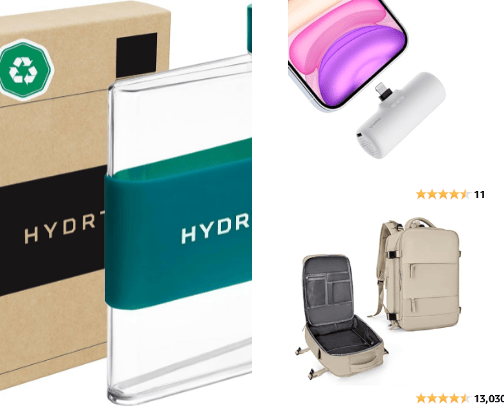 Travel Essentials cover photo collage