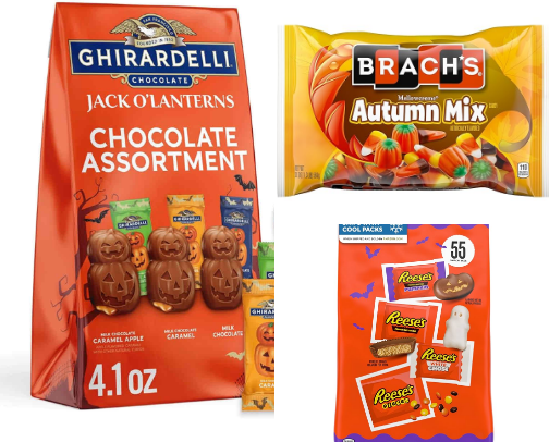 Halloween candy must haves cover photo collage