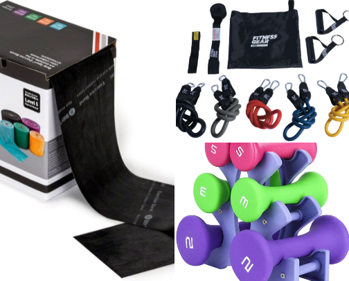 Home Gym must haves cover photo collage