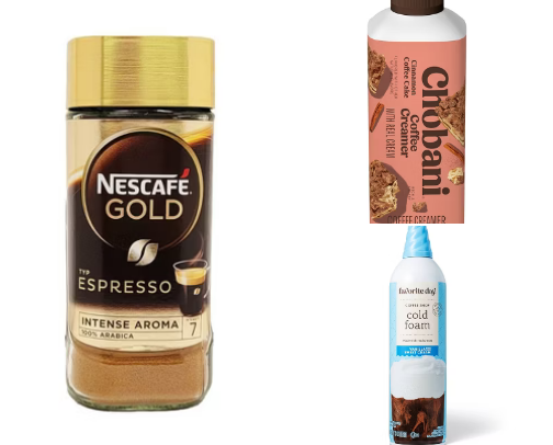 My iced coffee recipe 🤎 cover photo collage
