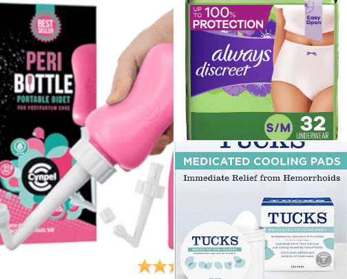 Postpartum Essentials cover photo collage