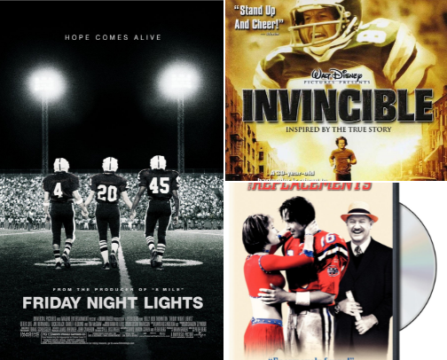 Sports Movies for Movie Night cover photo collage