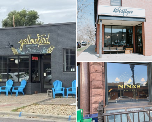 Best coffee shops in the Twin Cities cover photo collage