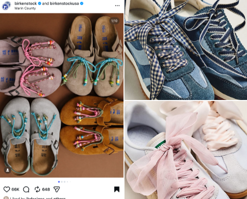 Birkenstock Trend cover photo collage
