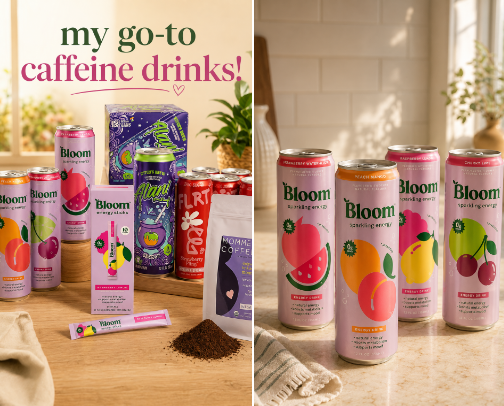 Caffeine drinks that get me through the day!! cover photo collage