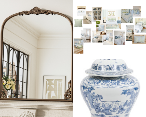 Grand Millennial house inspo cover photo collage