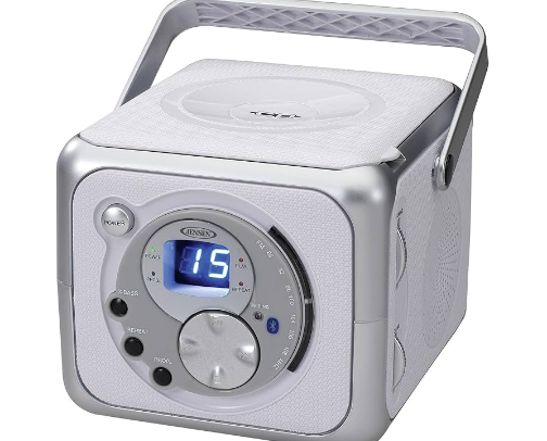 Jensen fm stereo cd555 cover photo collage