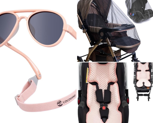 Summer Baby essentials! ☀️ cover photo collage