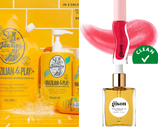 Beauty Products cover photo collage